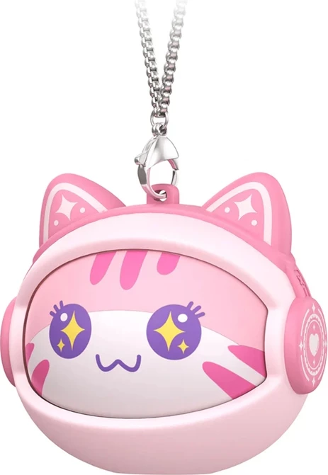 Kufje TWS ONIKUMA TX603, Bluetooth 5.4, 13 mm, USB-C, ANC/ENC, me kasë me varëse, rozë