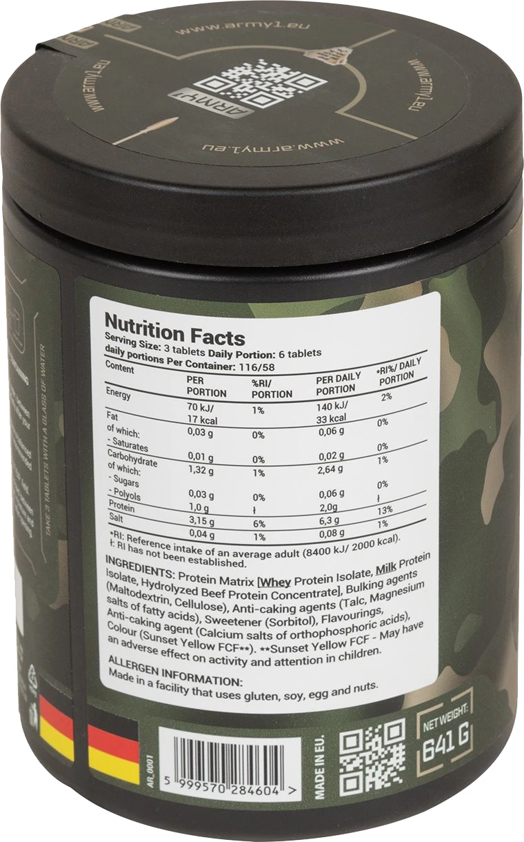 ARMY1 Pure Amino 350-Tabs
