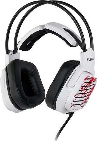 Kufje gaming A4Tech Bloody G565 Energy, virtual 7.1, USB, të bardha