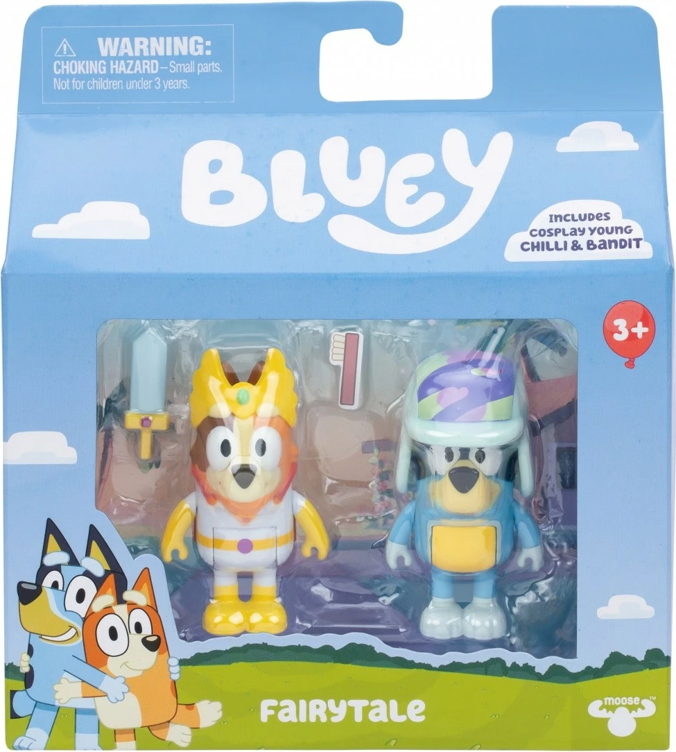 Set figurina Bluey Tm Toys BLU17974, përralla, 2 copë