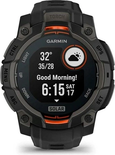 Smartwatch Garmin Instinct 3, 45 mm, Solar, i zi