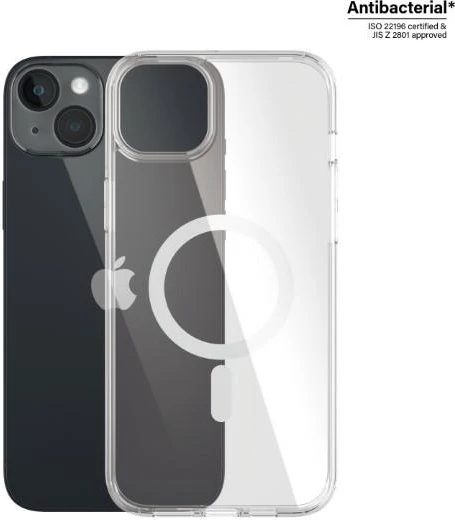 Mbështjellës PanzerGlass HardCase me MagSafe për iPhone 14 Plus / 15 Plus, Transparent