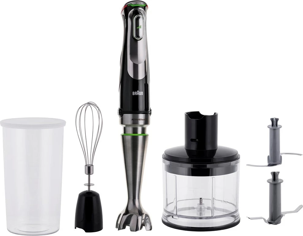Blender Braun MultiQuick 9 MQ 9135XI, 0.6 L, 1200 W, Inoks, Zi