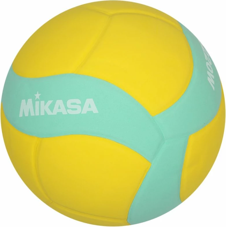 Top për volejboll për fëmijë Mikasa, e verdhë