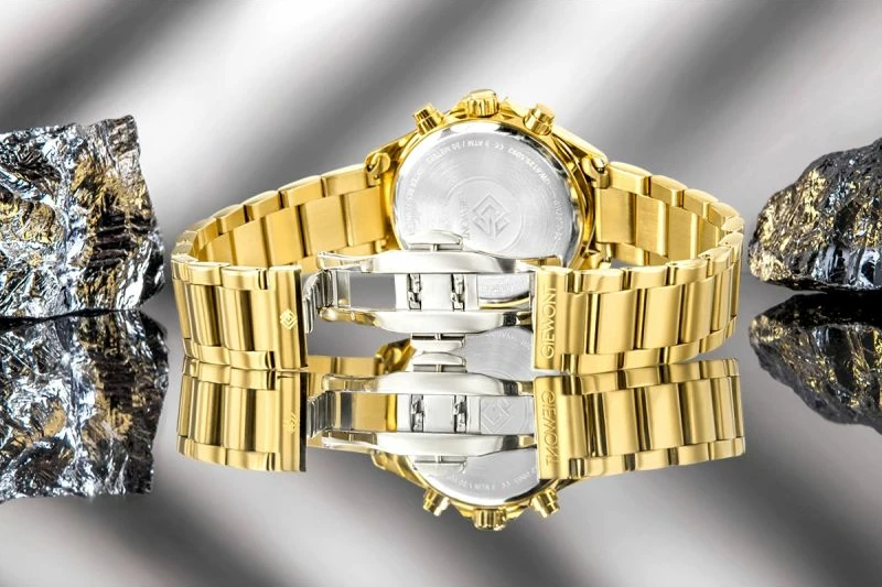 Orë dore femrash Giewont GW3670-B2, gold silver