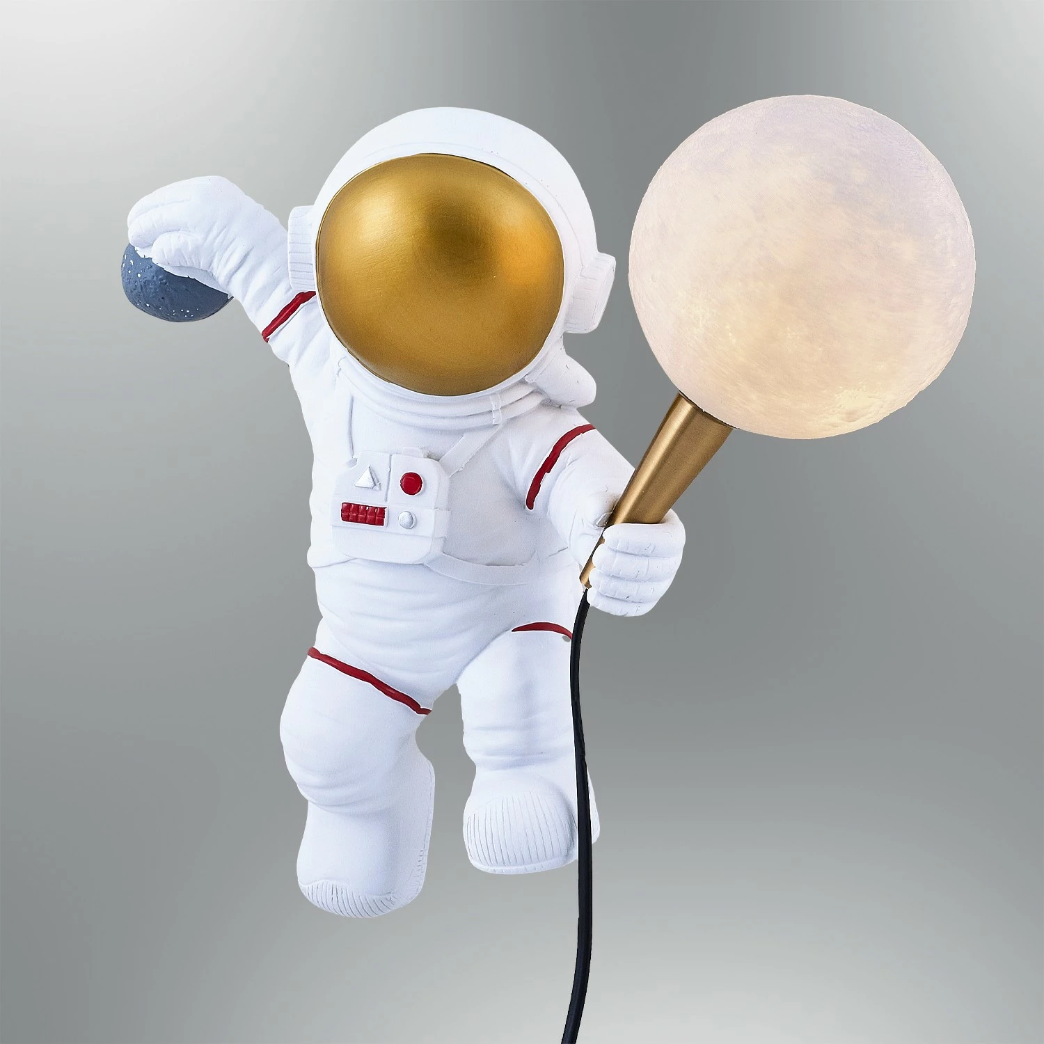 Llambë muri Opviq, astronaut, e bardhë, L1133
