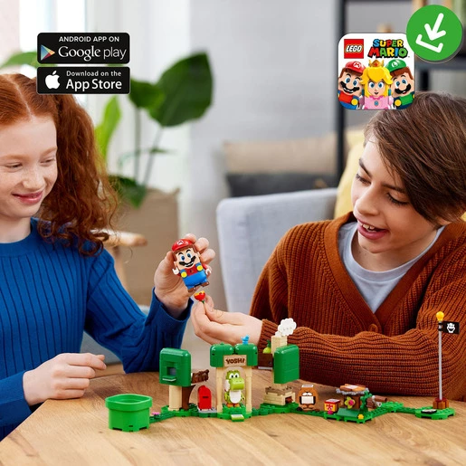 Set lodër për fëmijë LEGO Super Mario Yoshi’s Gift House Expansion 