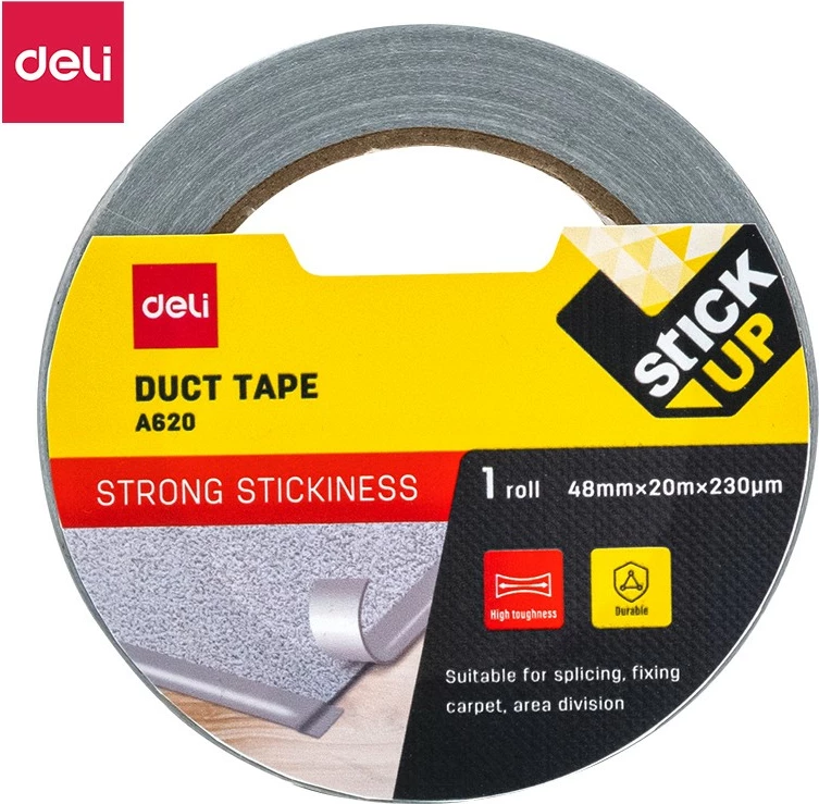 Deli Sellotejp Duct-Tape 48Mmx20Mx230Mic 1/48 A620