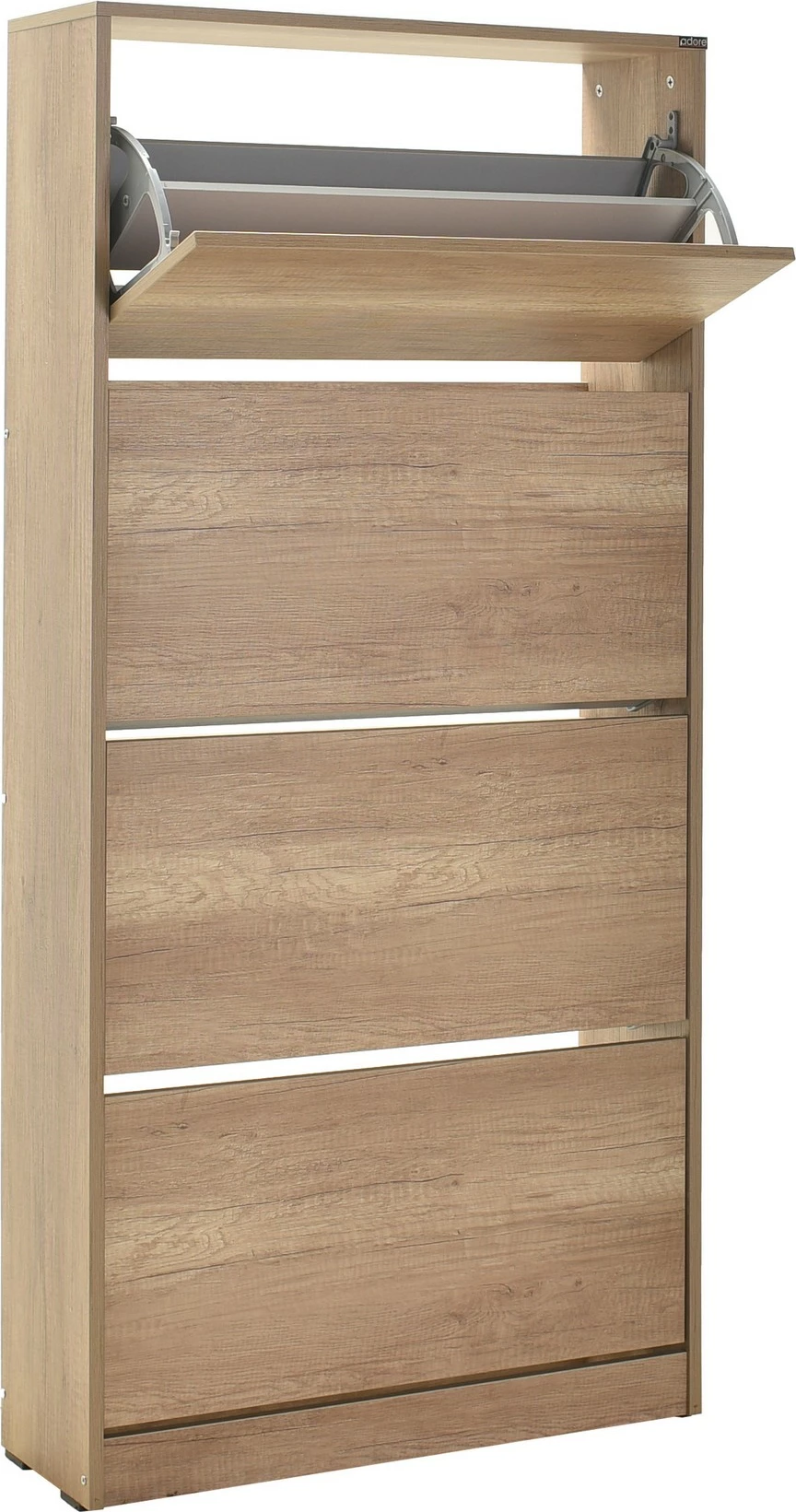 Dollap për këpucë Hanah Home, Shc-540-Tt-1, ngjyrë arrë e çelët