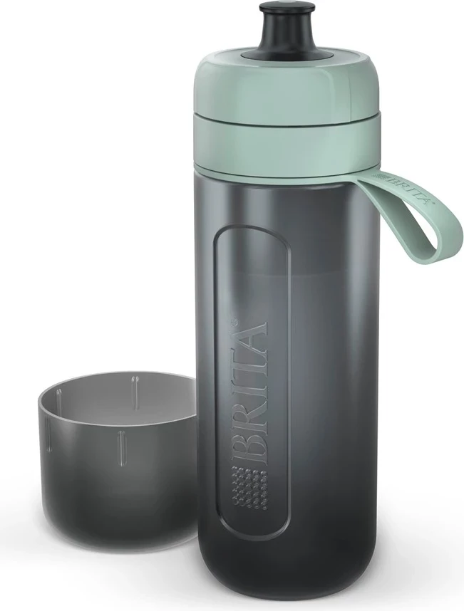 Shishe filtruese BRITA Active e gjelbër, 2 disqe filtruese