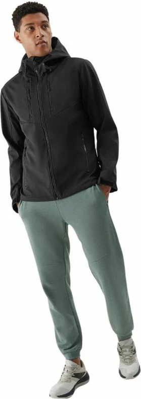 Jakne softshell për meshkuj 4f, të zeza