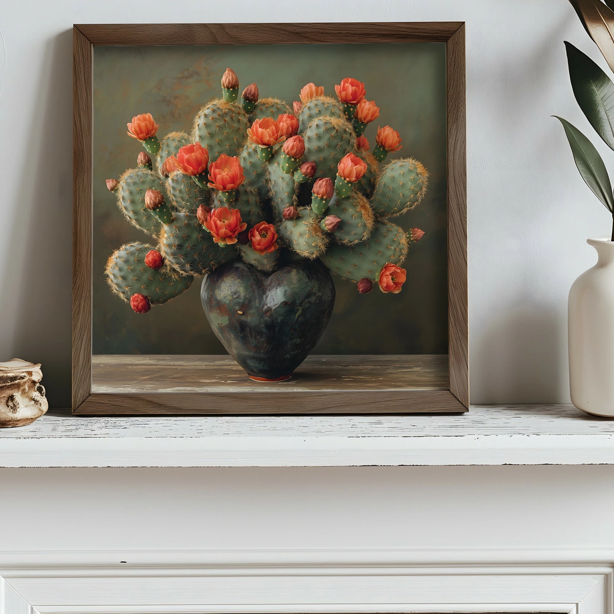 Pikturë dekorative me kornizë MDF, Wallity, shumëngjyrëshe, AI062