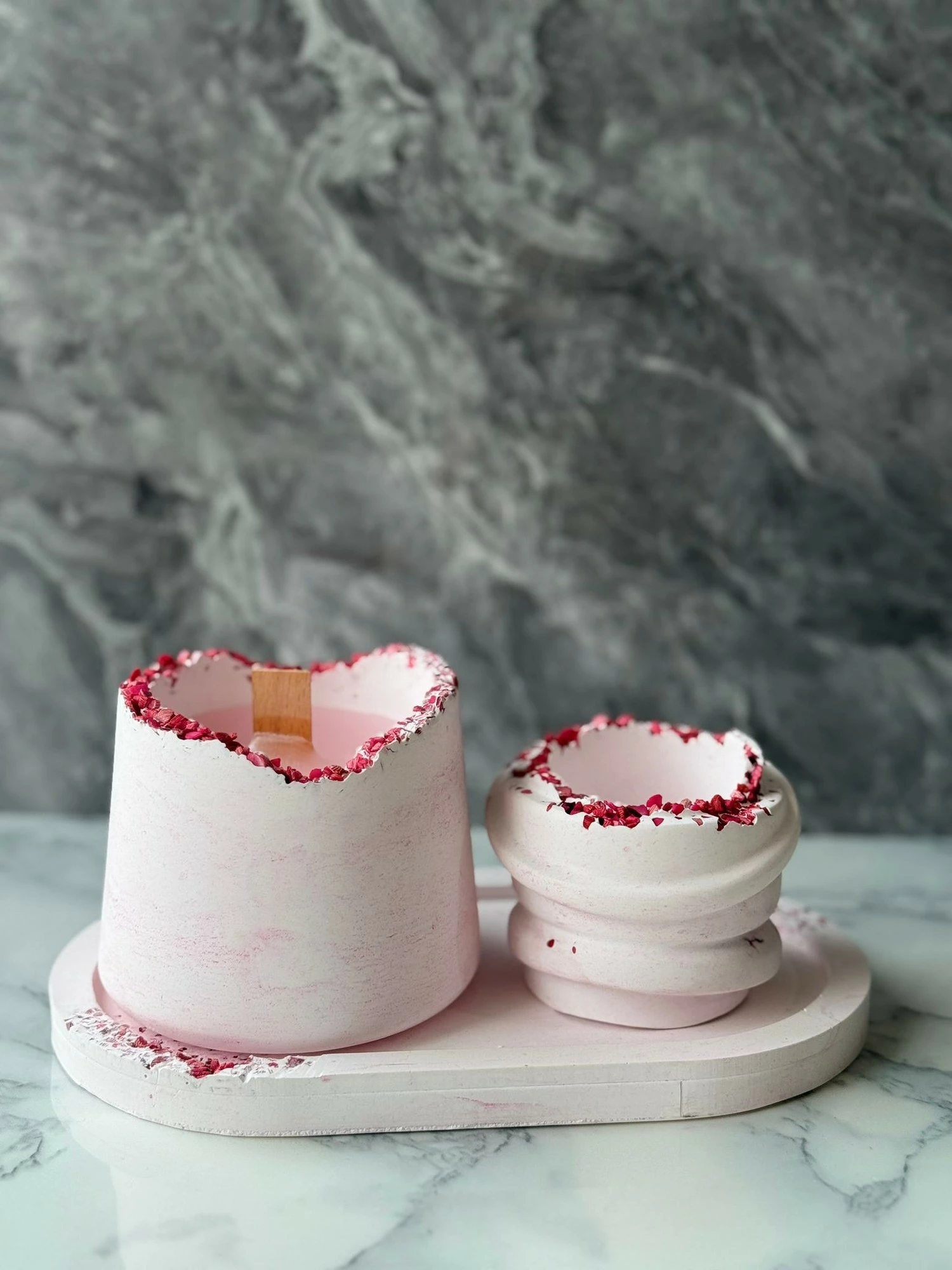 Set qirinjsh (3 copë), Evila Originals, Glamour Candle 35ST