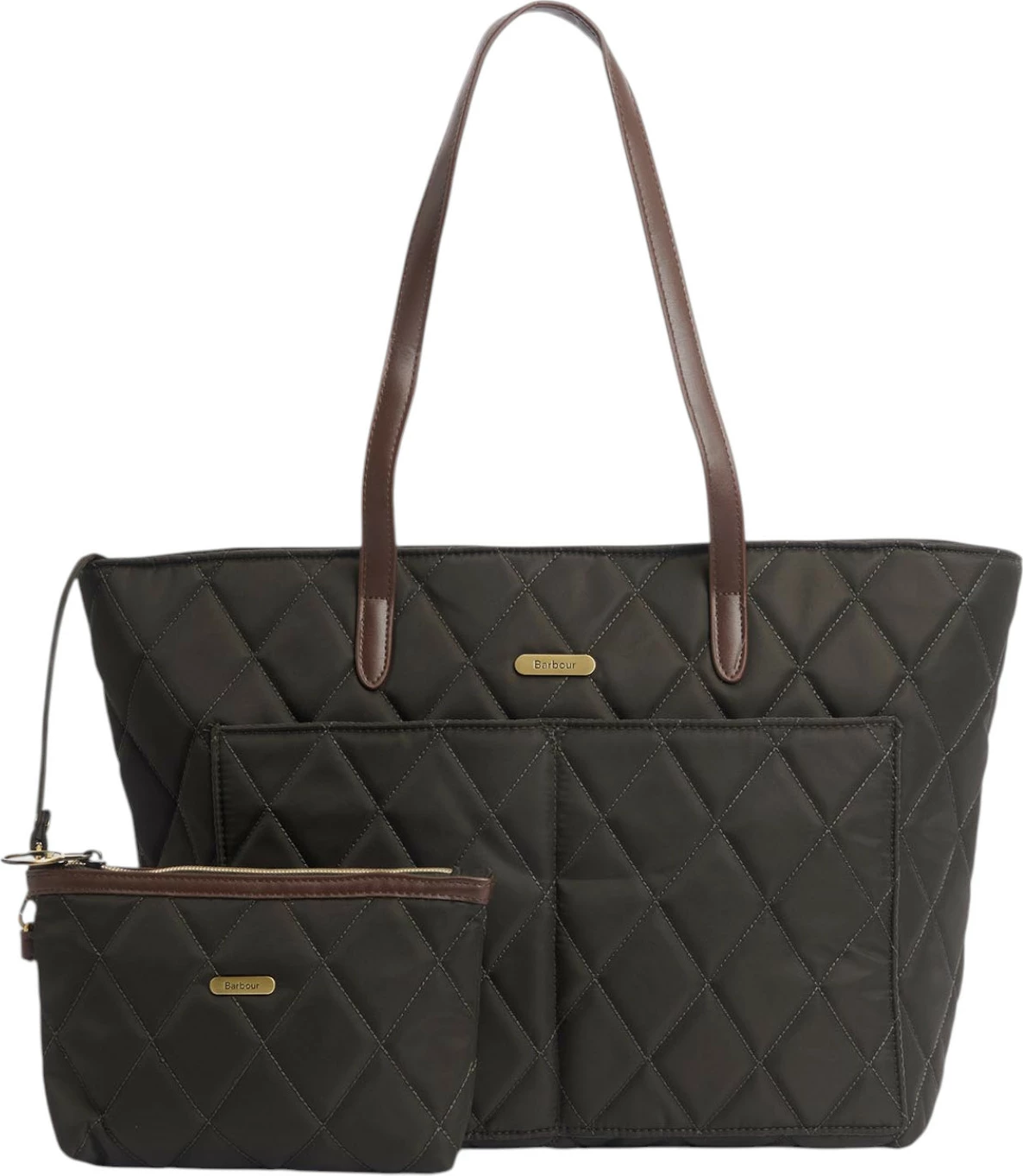 Çantë tote për femra Barbour LBA0395, e gjelbër ulliri