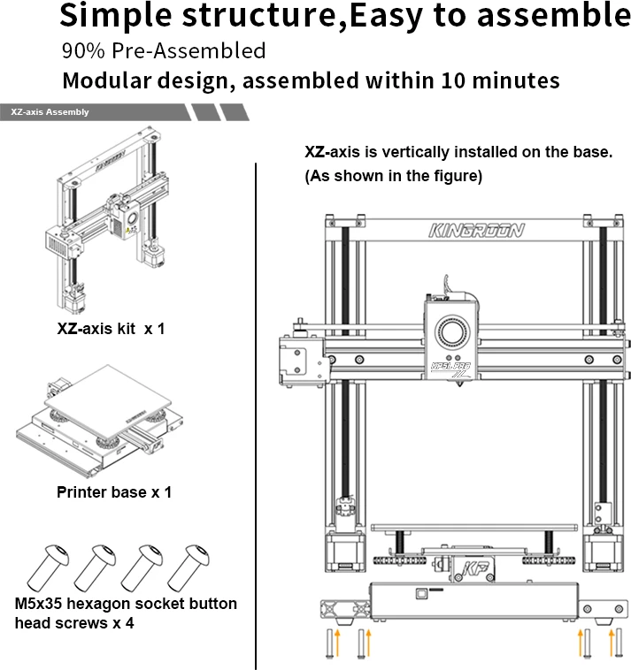 Printer 3D SONIT KP5Pro