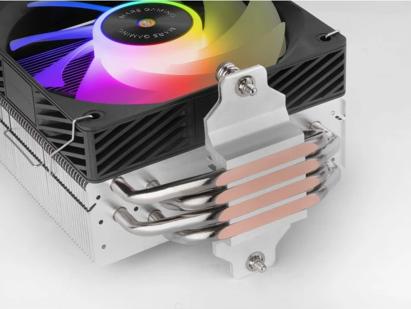 Ftohës procesori TACENS MARS MCPU-X4ARGB 120 PWM, i zi