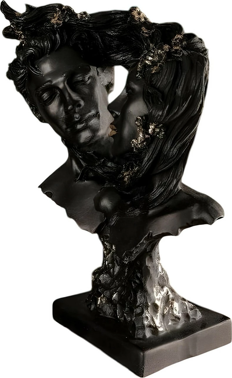 Objekt dekorativ Evila Originals, i zi, CY0472