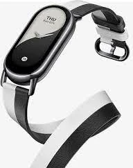 Rrip Xiaomi Smart Band 8 Double Wrap Strap, zi dhe bardhë