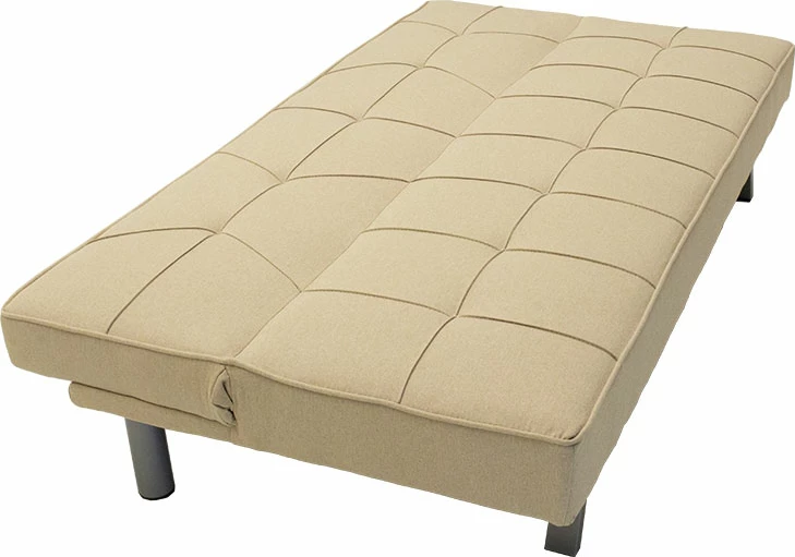 Divan 3 vendesh Travis, ngjyrë bezhë, 175x83x74cm