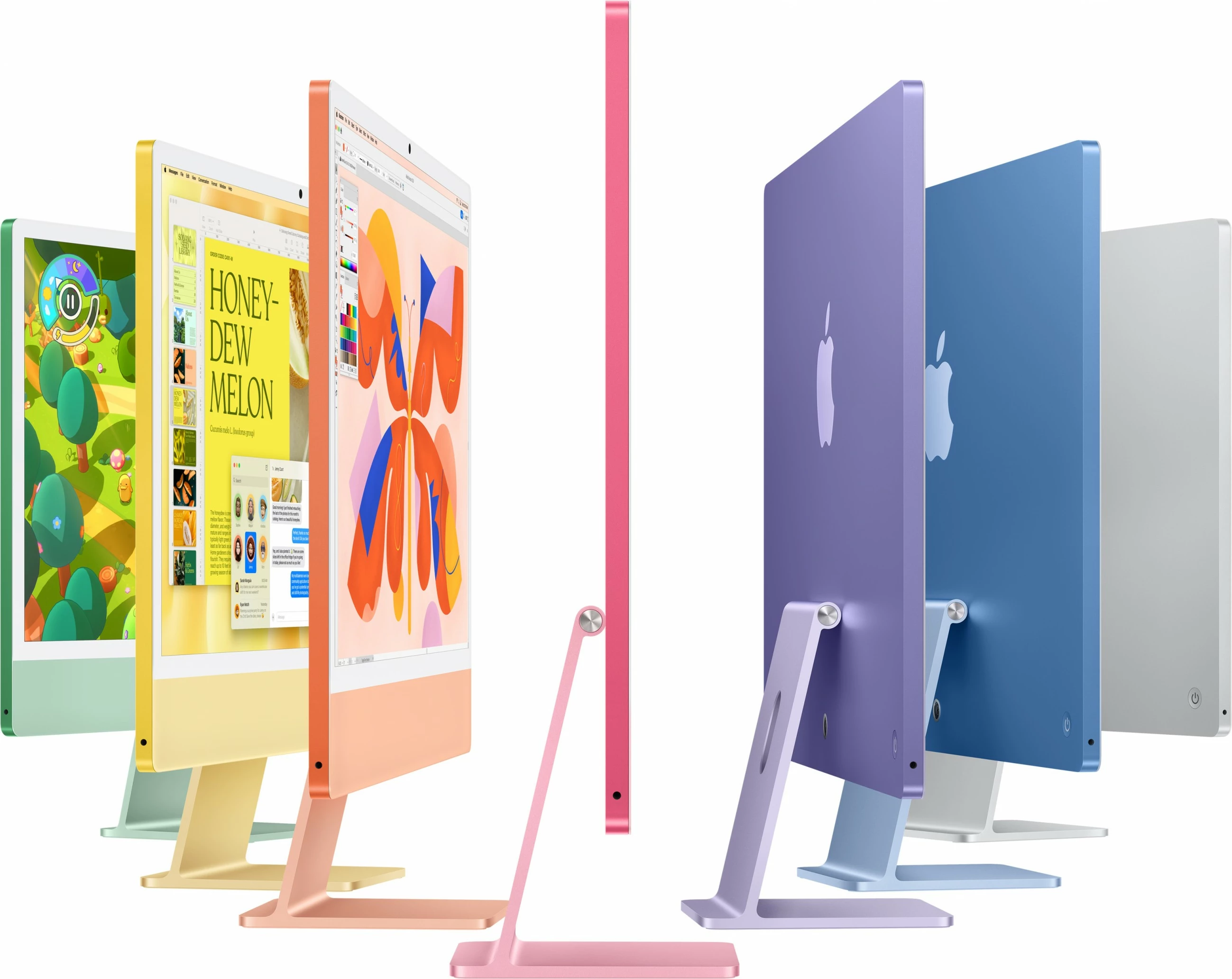 Kompjuter Apple iMac 24inch, Retina 4.5K, Apple M4, 24GB RAM, 512GB SSD, Rozë