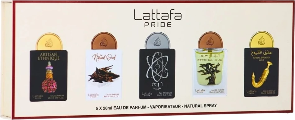 Set Eau de Parfum Lattafa Pride Collection No.2 5x20ml