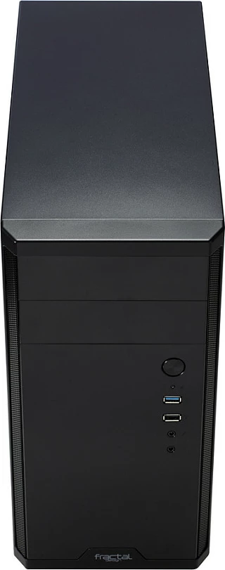 Kasë Fractal Design Core 1100, Mini Tower, micro ATX/Mini-ITX, e zezë