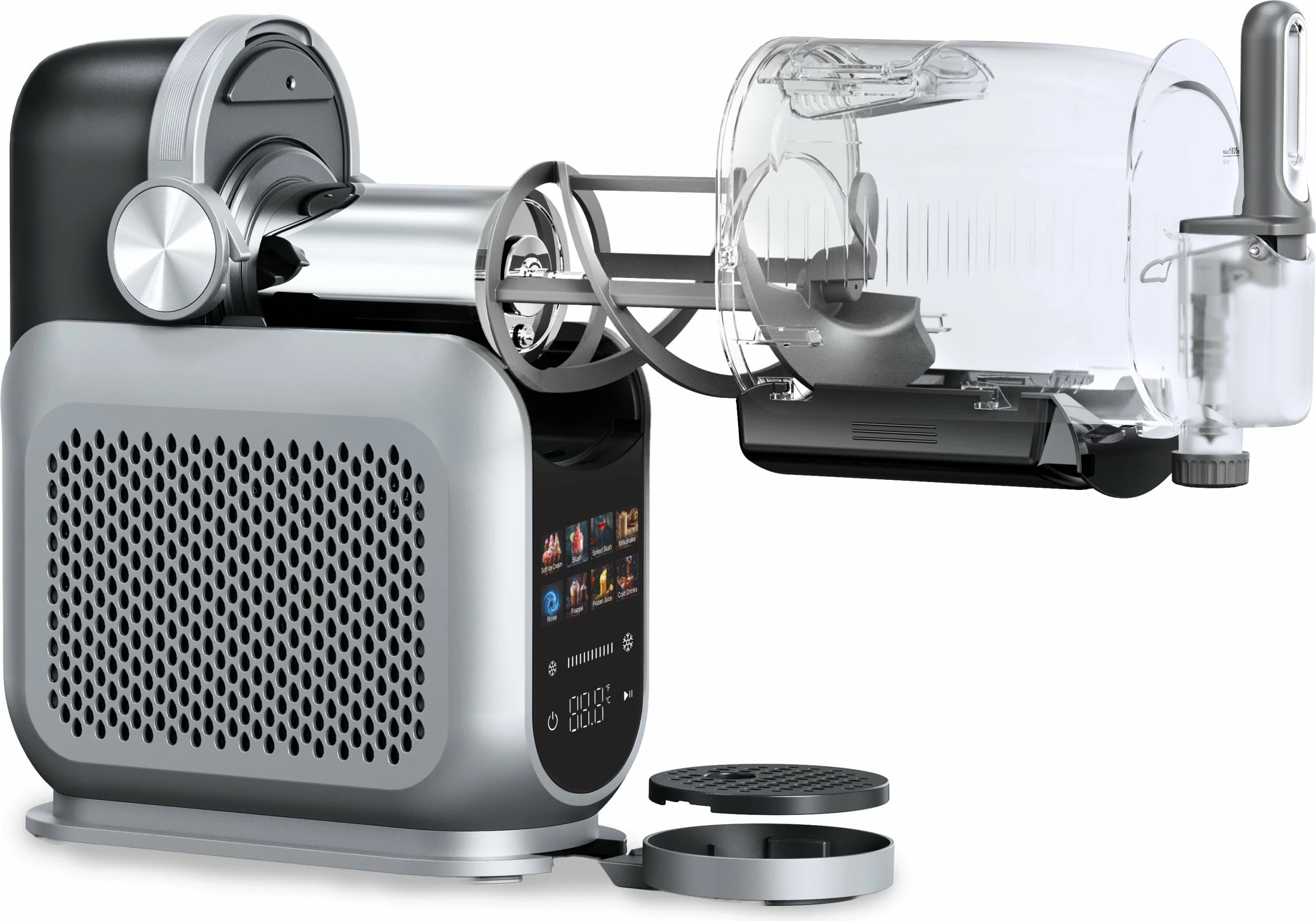 Makinë për slushie dhe akullore 4Swiss SM026 SlushieMaster 1.8 L 220 W, gri