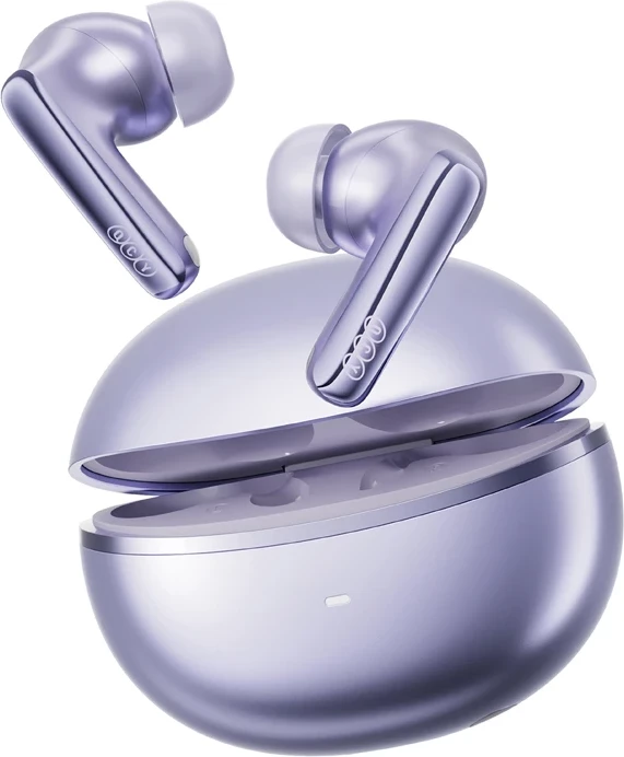 Kufje TWS QCY MeloBuds N70 Lite HT18, ANC -56 dB, LDAC, Bluetooth 6.0, IPX5, USB-C, vjollcë