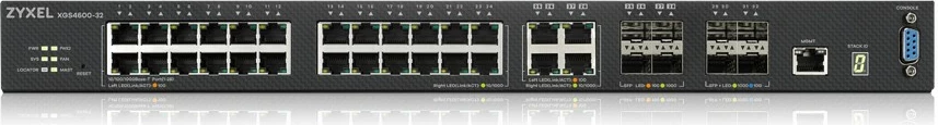 Switch Zyxel XGS4600-32, 24 porte Gigabit, 4 SFP+, L3, rackmount, i zi
