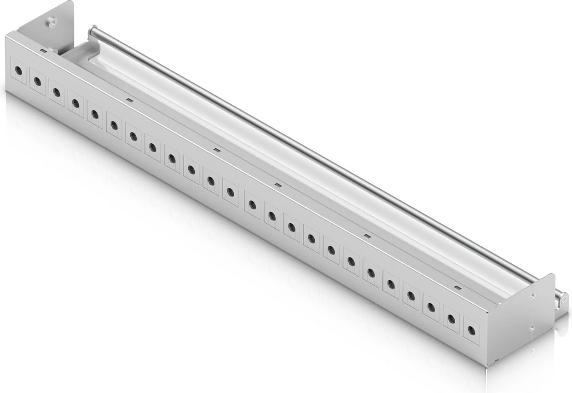 Insert keystone Ubiquiti UACC-Keystone-Blank-Insert-TH, 12 copë, i bardhë
