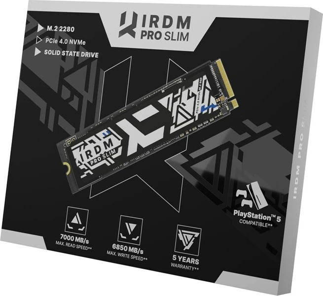 Disku i brendshëm Goodram IRP-SSDPR-P44S-2K0-80 M.2 2 TB PCI Express 4.0 3D TLC NAND NVMe