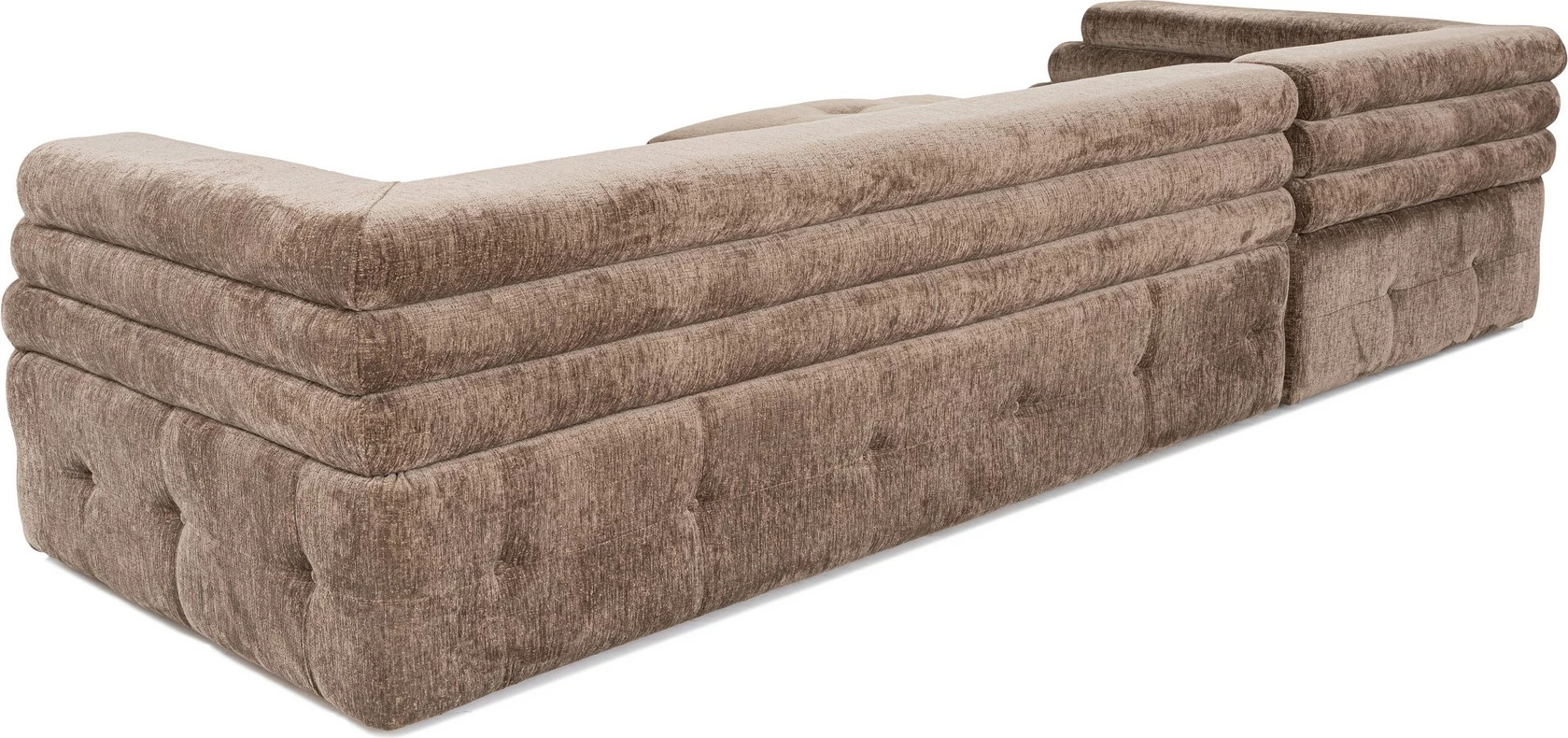Kënd-sofë Boston, kënd majtas, gri, Atelier del Sofa (Chl-2R)