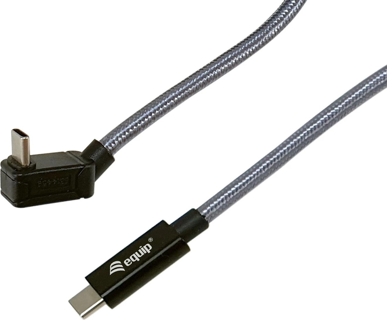Kabëll USB C në USB C Equip 128421, 1m, 20Gbps, 240W, 4K/60Hz, i zi