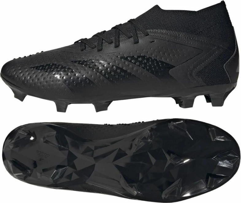Atlete futbolli për meshkuj adidas Predator Accuracy.2 FG, të zeza