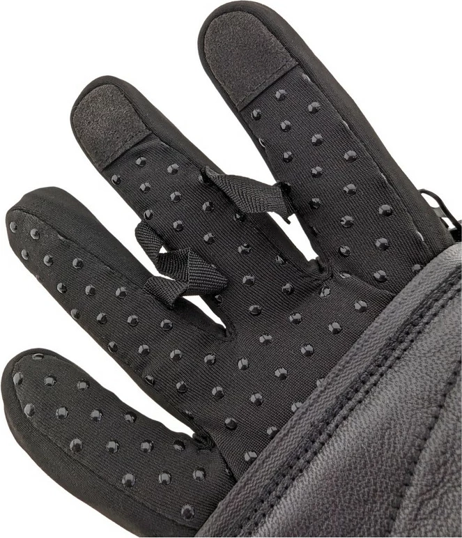 Dorëza të ngrohshme 2-në-1 Glovii GS21L, me mbulesë të izoluar, touchscreen, 3 nivele ngrohjeje, 2x 2100mAh, madhësia L, të zeza, set