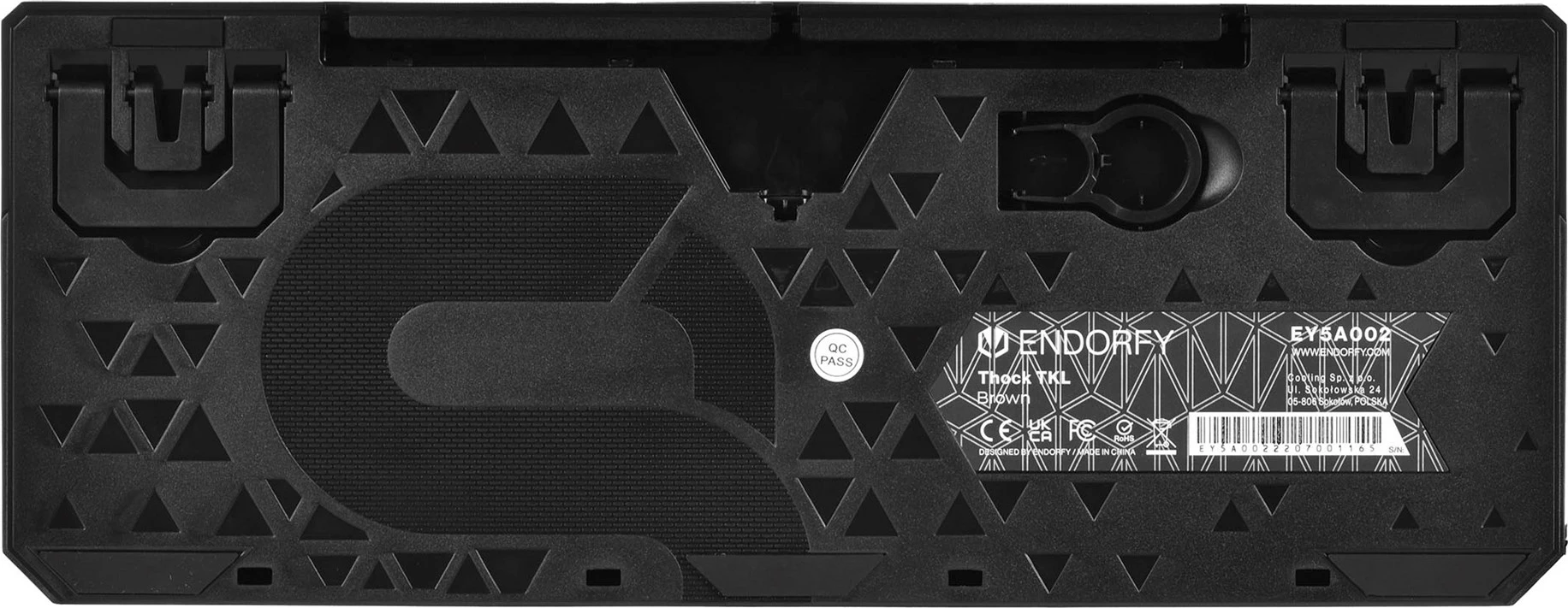 Tastierë mekanike Gaming, Endorfy Thock Tkl Kailh BL RGB, e zezë