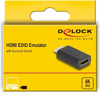 Adapter HDMI DeLOCK 64325, emulator EDID, 4K 30Hz, i zi
