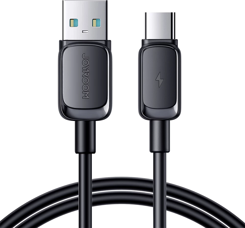 Kabllo Joyroom Multi-Color Series A14, USB-A / USB-C, 1.2m, 3A, e zezë