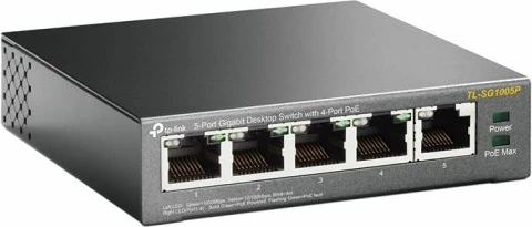 Switch TP-Link TL-SG1005P 5-port Gigabit Ethernet PoE, i zi