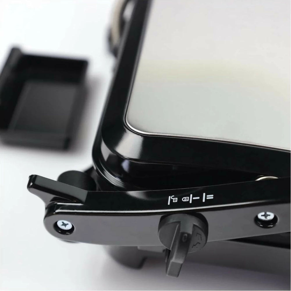 Grill tavoline Melissa 16240108, 1600W, ngjyrë argjend-gri