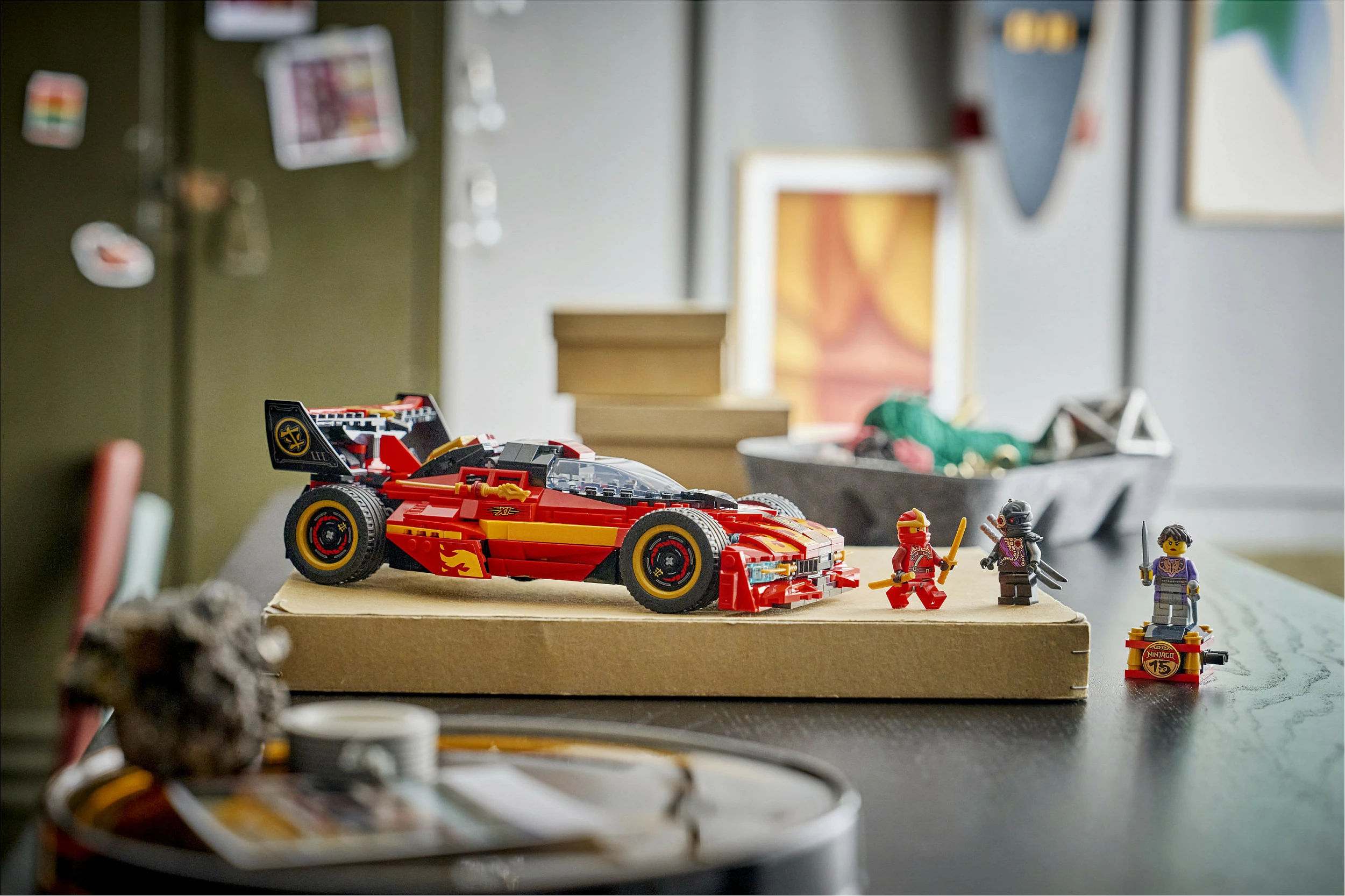 Set ndërtimi LEGO NINJAGO Legacy 71867 X-1 Ninja Supercar (15-vjetori), 691 copë, shumëngjyrësh
