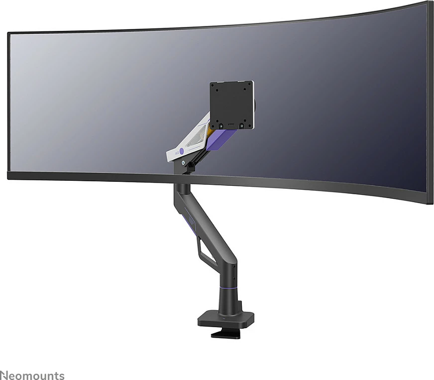 Mbajtës monitori Neomounts ACE DS70-256BL1, për tavolinë, 24-57", deri 30 kg, VESA 75x75-200x200, i zi