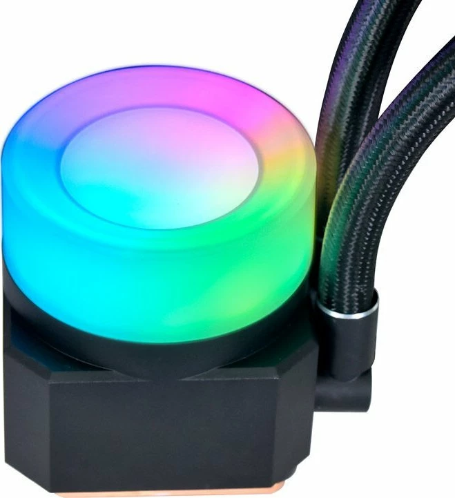 Ftohës uji AIO për CPU Lian Li Galahad II Trinity Performance 360, radiator 360mm, 3x120mm PWM, ARGB, i zi