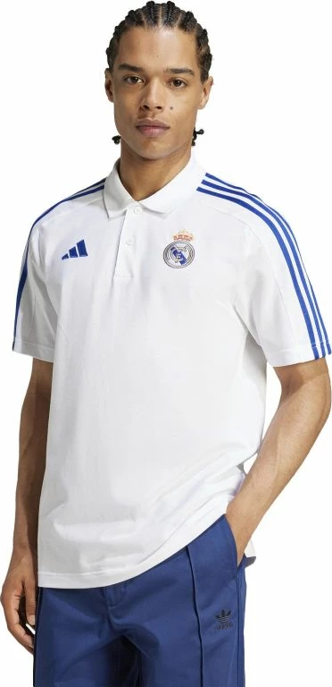Maicë polo për meshkuj adidas Real Madrid, e bardhë [Madhësia: M]