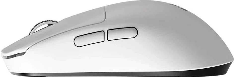 Maus gaming Mchose L7 Ultra+, wireless/USB-C, 42000 DPI, 48 g, e bardhë