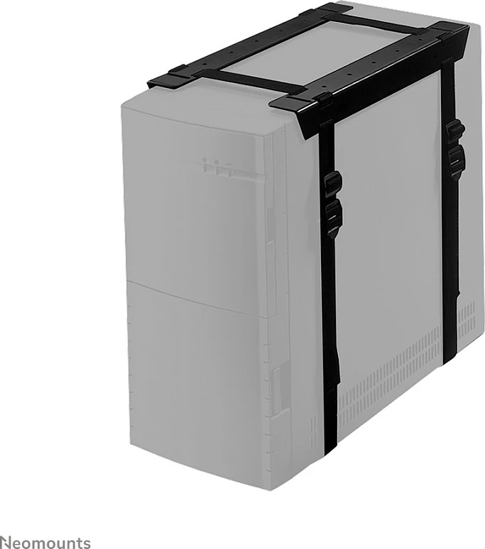 Mbajtës për kasë Newstar Neomounts CPU-D025BLACK, montim në tavolinë, çelik, i zi, 20 kg
