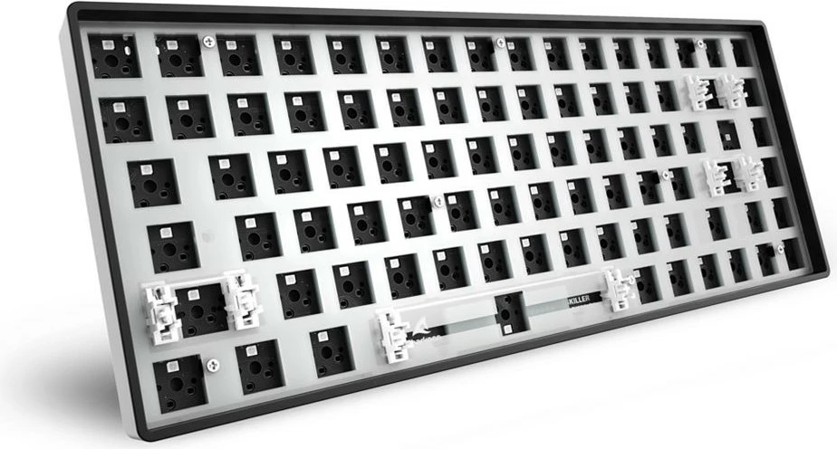 Tastierë barebone SHARKOON SKILLER SGK50 S3, 75%, RGB, e zezë