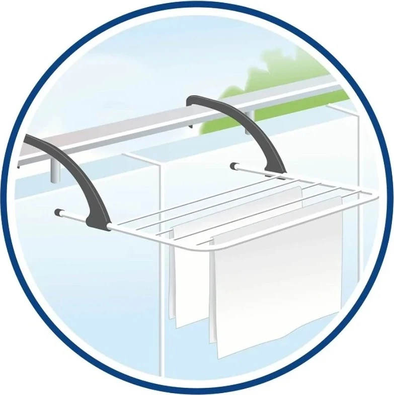 Tharëse për rroba Vileda Express, e bardhë