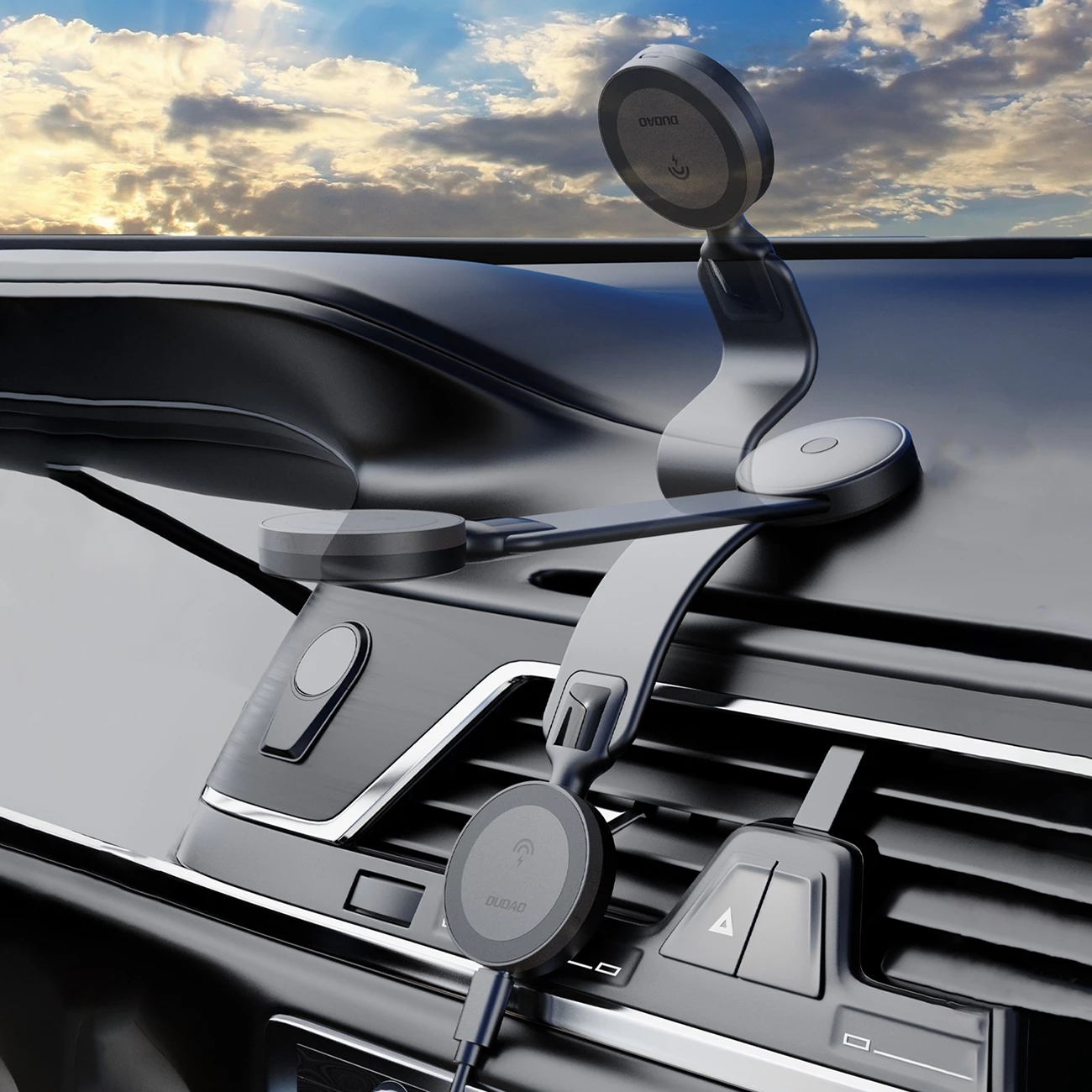 Karikues veture Dudao F21 Pro, MagSafe, 15W, pa kabllo, i zi