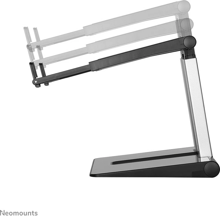 Mbajtës laptopi Neomounts Newstar NSLS200, plastikë, i palosshëm, 10-17 inç, argjend